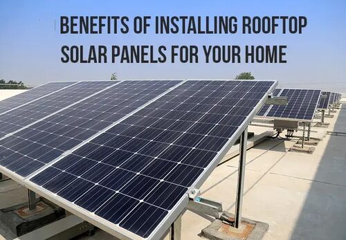 Benefits of Solar Panels in India