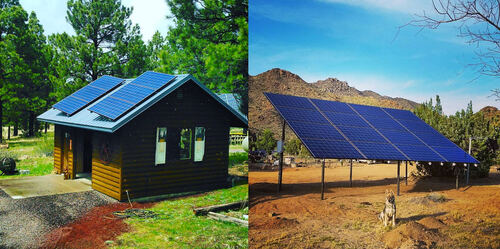 ground or roof mounting for your solar power