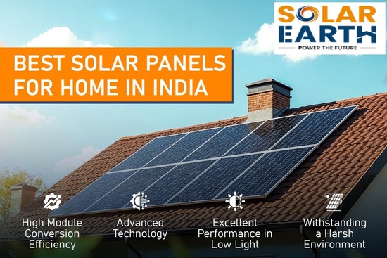 Durable Solar Panels for Your Home in India